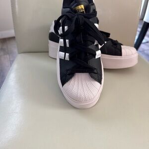 adidas Black and White Women's Shoes